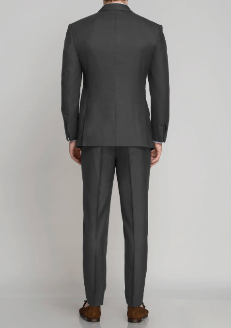 Classic Charcoal Gray Suit